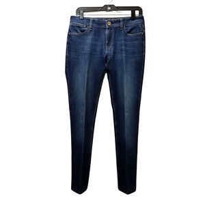 DL1961 Jeans Women's 29x29.5 Blue Coco Curvy Straight Solo Denim